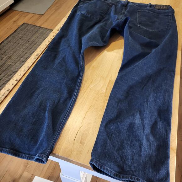 Polo Ralph Lauren The Varick Slim Straight 42X30 Medium Dark Wash Jeans - Picture 15 of 15